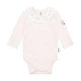 Steiff Baby-Mädchen Body Langarm, Heavenly pink, 68