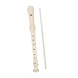 JOINPAYA Set Mit Sopranblockflöte 8 Loch ABS Blockflöte Für Anfänger Inkl Putzstock Ideales Musikinstrument Für Und Erwachsene Spaß Beim Musizieren