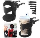 2 Stück Auto Getränkehalter, Universell Auto Becherhalte, Getränkehalter Auto Lüftung, Auto Becherhalter mit Auto Belüftungs Clips für Auto Aschenbecher Kaffeebecher Getränkedose