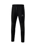 Erima Unisex Trainings- Hose, Schwarz, L EU