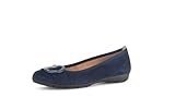 Gabor Damen Klassische Ballerinas, Frauen Flats,sportlich,Ballerinen,Halbschuhe,Sommerschuhe,Slipper,Ballerina-Schuhe,Atlantik,35 EU / 2.5 UK