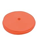 Cawila Markierungsscheiben Gummi 10er Set, rutschfeste Floormarker, ⌀ 15cm orange ⌀ 15cm