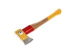 OCHSENKOPF SPALT-FIX-Beil ROTBAND-PLUS, Hickory-Holzgriff, geschmiedet, 1250 g, Forst- und Gartenarbeit, OX 10 H-1207, Gelb
