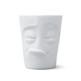 FIFTYEIGHT PRODUCTS / Henkelbecher „Verpennt“ (Porzellan, 350 ml, Weiß, Made in Germany)