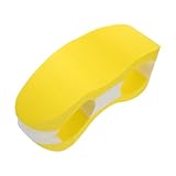 HOOTNEE Knöchelboje Schwimmtrainer für Erwachsene Schwimmbrett Kickboard aus Robustem Material Gelb für Kraulbeintraining im Pool und Schwimmtechnik Korrektur