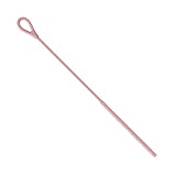 Strohhalmreiniger - 2 Stück Silikon Strohhalm-Reinigungsbürste,Wiederverwendbare Reinigungsbürste mit Langem Griff 6mm & 9mm für Tassen, Becher & Babyflaschen