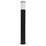 Grafner XL Wegeleuchte Höhe: 100 cm, Aluminium, E27, schwarz anthrazit, Wegleuchte Weglampe Gartenlampe Gartenleuchte Standlampe Außenstandleuchte Pollerleuchte