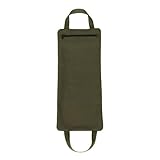 Tacarlha Yoga-Sport-Sandsack mit Doppelgriff, Gewichte, verstellbar, keine Füllung, strapazierfähig, athletische Trainer-Tasche, Sandsack für schmale Beine, Arm-Tanzübungen, Armeegrün