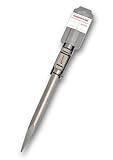 WERHE Profi SDS HEX Spitzmeißel Schaft zeigte Meißel für Abbruchhammer 30 x 410 mm Stahl
