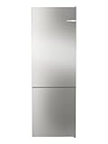 Bosch Kühl-Gefrier-Kobination 203 x 70 cm, Serie 4, KGN492IAF, 311 L Kühlen & 129 L Gefrieren, Total No Frost, längere Frische mit VitaFresh XXL, Extra leise, Gebürsteter Stahl mit AntiFingerprint