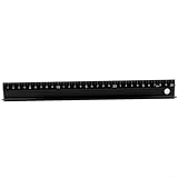 Stabiles Schneiden und Markieren mit geradem Lineal aus Aluminiumlegierung, rutschfestes Design, verhindert Durchsickern von Tinte (300 mm)