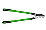 BSD Professionelle Amboss-Gartenschere 745 mm mit ergonomischen Griffen aus PP und TPR – ideal für präzises Schneiden von Ästen und Zweigen.