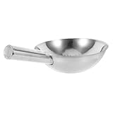 POPETPOP Edelstahl Wasserkelle Mit Langem Griff Multifunktionale Schöpfkelle Für Küche Bad Und Garten Zum Servieren Und Ausgießen Von Flüssigkeiten Rostfrei Und Leicht Zu Reinigen