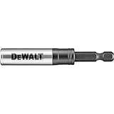 Dewalt Extreme Magent-Bithalter DT7524 (76 mm Gesamtlänge, mit Quick-Lock für schnellen Bit-Wechsel, Hülse aus Edelstahl)