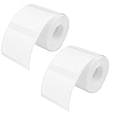 Lixiluxia 2-Rollen Etiketten Selbstklebend, Thermo-Etikettenband, Thermoetiketten, Klebeband für Etikettierer, Etikettenhersteller-Band, Kompatibel mit B21/B3S Etikettendrucker, 40x30mm 250 pcs/Rolle