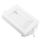 TOKIDNY 10 Stück Transparente Geschenktüten, Partygeschenk Verpackungstüten, Hochzeitsgeschenktüten, Geschenktüten, Geschenktüten, Transparente Handtüten, Leckerli Tüten, Geschenktüten,