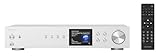VR-Radio Internet Tuner: Digitaler WLAN-HiFi-Tuner, Internetradio, DAB+, Bluetooth, Silber (DAB+ Receiver für Stereoanlage, Tuner für Stereoanlage, Handy Ladestation)
