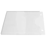 FOMIYES Prospekthalter aus Transparentem Acryl A4 Hochformat Wand und Tischständer für Broschüren Langlebiger Dokumentenhalter Vielseitiger Präsentationsständer