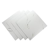OUNONA 4 Stück Selbstklebende Marmorbodenfliesen PVC Steinoptik Bodenbelag Aufkleber Rutschfest Strapazierfähig Modernes Design für Küche Wohnzimmer Schlafzimmer Renovierung