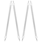 ROMISBABA 4 Stück Quarz Heizrohre 287cm Ersatz Heizelement für Elektroheizungen Schnelle Erwärmung Langlebig Universell für Terrassenstrahler und Wohnräume