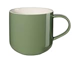 ASA Coppa Henkelbecher aus Porzellan in der Farbe Cactus 0,4L, Maße: 9,2cm x 9,2cm x 9,5cm, 19100351
