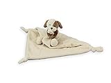 Inware Schuffeltuch Hund braun 25 x 25 cm Schmusetuch