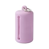 Qkbuza Kotbeutelspender, tragbares Zubehör mit Clip, Hundebeutelhalter, für Spaziergänge, Katzen, Haustiere, Reisen, Rasen, Außenbereich, Gehweg, Weg, Hof, Park, Garten, Camping