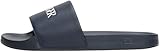 Tommy Hilfiger Herren Badeschuhe Print Tumble mit Logo, Blau (Desert Sky), 43