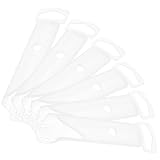 BEBEMOKO 6 Stück Transparente Messer Schutzabdeckungen Chef Cutter Protectors für Küchenmesser Sicherer Klingenschutz für Haushalt
