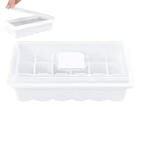 Eiswürfel, wiederverwendbar und leicht zu lösen, quadratische Eiswürfel für Whisky, Bourbon, Cocktails und Babynahrung - Halten Sie die Getränke kühl