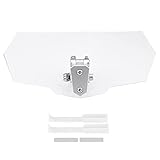 Motorrad Windabweiser Windschild aufsatz Motorrad 27x12x4.4cm windschild Motorrad Universal