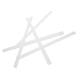 TEMPNAP 6St kleine Trommel Drum-Hardware Gürtel Trommelstockhalter Abs Auftritt Kette drumline drumset Befestigungsgurte für Snaredrum Drahtbefestigungsband für Snaredrum das Haustier Weiß