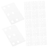 SEWACC 50 Stück Haftnotizen Geräteklemme Notizbücher Mini-Notizen College-Notizen notizbuch aufkleber klebrige Indexregisterkarten Nettes Schreibtischzubehör Post das Haustier Transparent