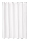 Kleine Wolke Duschvorhang Kito, Polyester, schneeweiß, 120 cm x 200 cm