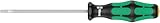 Wera 335 Schlitz-Schraubendreher - Elektrikerklinge, 0.6 x 3.5 x 100 mm, 05008015001
