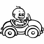 Personalisierbarer Babyaufkleber mit Wunschtext & Name selbst gestalten: Farbe, Motiv, Schriftart, Größe anpassbar, Baby an Bord Auto-Aufkleber fürs Auto, Lack, Heckscheibe, Autofenster, wetterfest 7