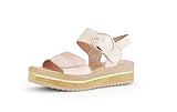 Gabor Damen Plateausandalen, Frauen Sandalen,Best Fitting,Strandschuhe,Plateausandaletten,Dicke Sohle,bequem,Rouge/rame,38.5 EU / 5.5 UK