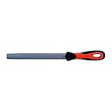 Bahco 6-342-10-2-2 Hieb 2 Halbrunde Raspel mit Griff, mehrfarbig, 250 mm