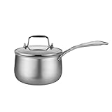 KhUkhu Titan Milchtopf Milchtopf Suppentopf 16Cm 2L Induktionsherd Anwendung