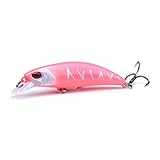 ACTINPANT 1pc Sinking Minnow Angeln Köder 65mm 6g Künstliche Harten Köder Hecht Bass Forelle Jerkbait Wobbler Crankbait Tackle(B)