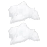 UKCOCO Polyester-füllwatte 600 G, Weiche Und Hochelastische Premium-füllwatte für Tiere, Häkelarbeiten, Diy-bastelarbeiten Und Häkelprojekte