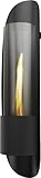 cycloflame Wall Black sicherer wandkamin mit wirbelnder Flamme tenderflame 16,6x81x17,5cm