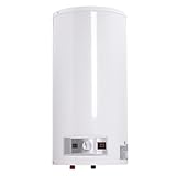 HarBin-Star Warmwasserspeicher Boiler 50 Liter, 2000W Wasserboiler Warmwasserboiler Hängespeicher mit Handbrause, Handbrausenhalterung und Wasserhahn, LED-Temperaturanzeige