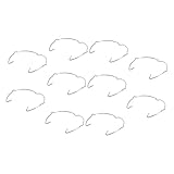 Didiseaon 10 Stück Teiliges Lampenbefestigungsklammern aus Federring für Einbaustrahler und Deckenspots Halteclips für LED Strahler und Deckenbeleuchtung Einfache Montage Langlebig und