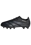 adidas Unisex Predator League J Football Boots Multi Ground Fußballschuhe, Core Black/Carbon/Gold Metallic, 36 2/3 EU