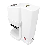 Automatische Kaffeepulverpresse, elektrischer Kaffeepulverhammer, flexibler Druckbereich, hohe Effizienz für Kaffee (Weiß)
