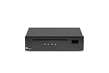 Pro-Ject CD Box E, Ultra kompakter Einsteiger CD Player mit echtem Red Book CD-DA-Laufwerk, Schwarz
