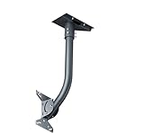 KIKIIKE Starlink Gen 3 Halterung – 360° verstellbares, robustes Montageset für V3 Starlink Dish | All-in-One Dach-/Wand-/Masthalterung mit Aluminium-Adapter | wetterfestes Design für Zuhause,