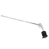 Parliky Verstellbarer Cymbal Arm aus Langlebiger Legierung Robustes Befestigungszubehör für Schlagzeug Beckenständer Vielseitiger Beckengalgenarm für Percussion instrumente