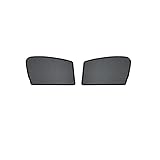 JCVT Auto Seitenscheibe für BMW iX1 U11 Elektro 2022 2023 2024 2025+, Sonnenschutz UV Verdunklung Hitzeschutz Innenabdeckung ZubehöR,A/2pcs Side